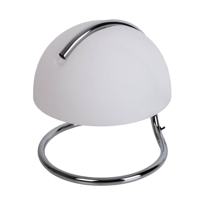 Tafellamp Burano Wit/Zwart Glas - 25 cm (E27)