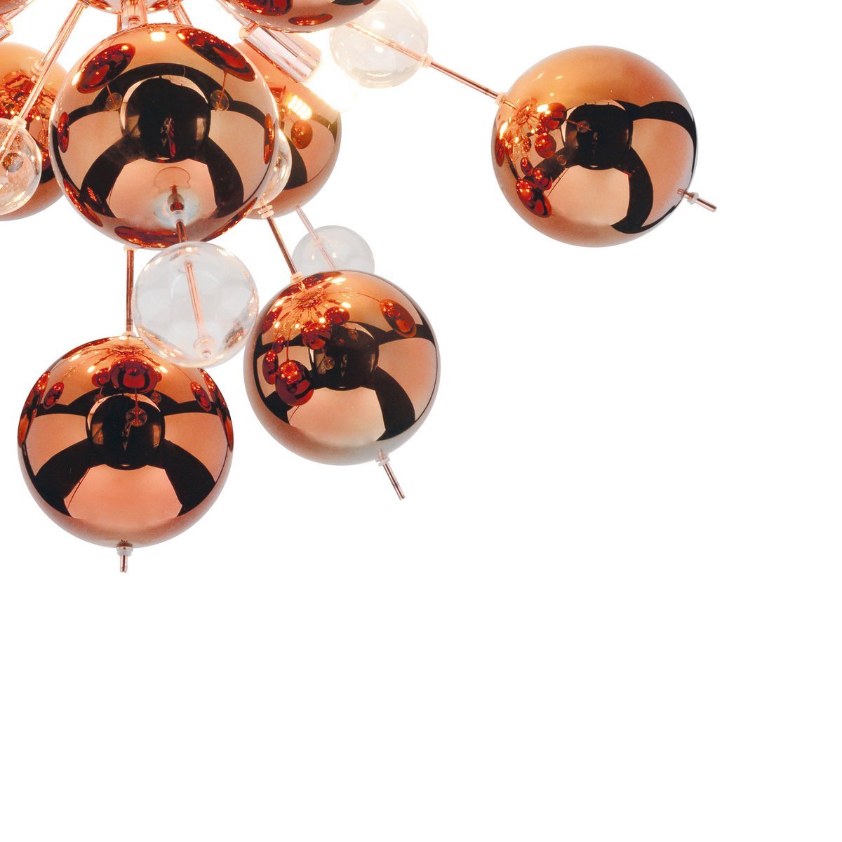 Plafondlamp Explosie Metaal/Glas - Ø 57 cm (G9) - OutHome