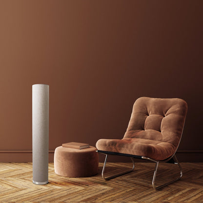 Vloerlamp Beate Natuur Metaal/Textiel - 110 cm (E27)