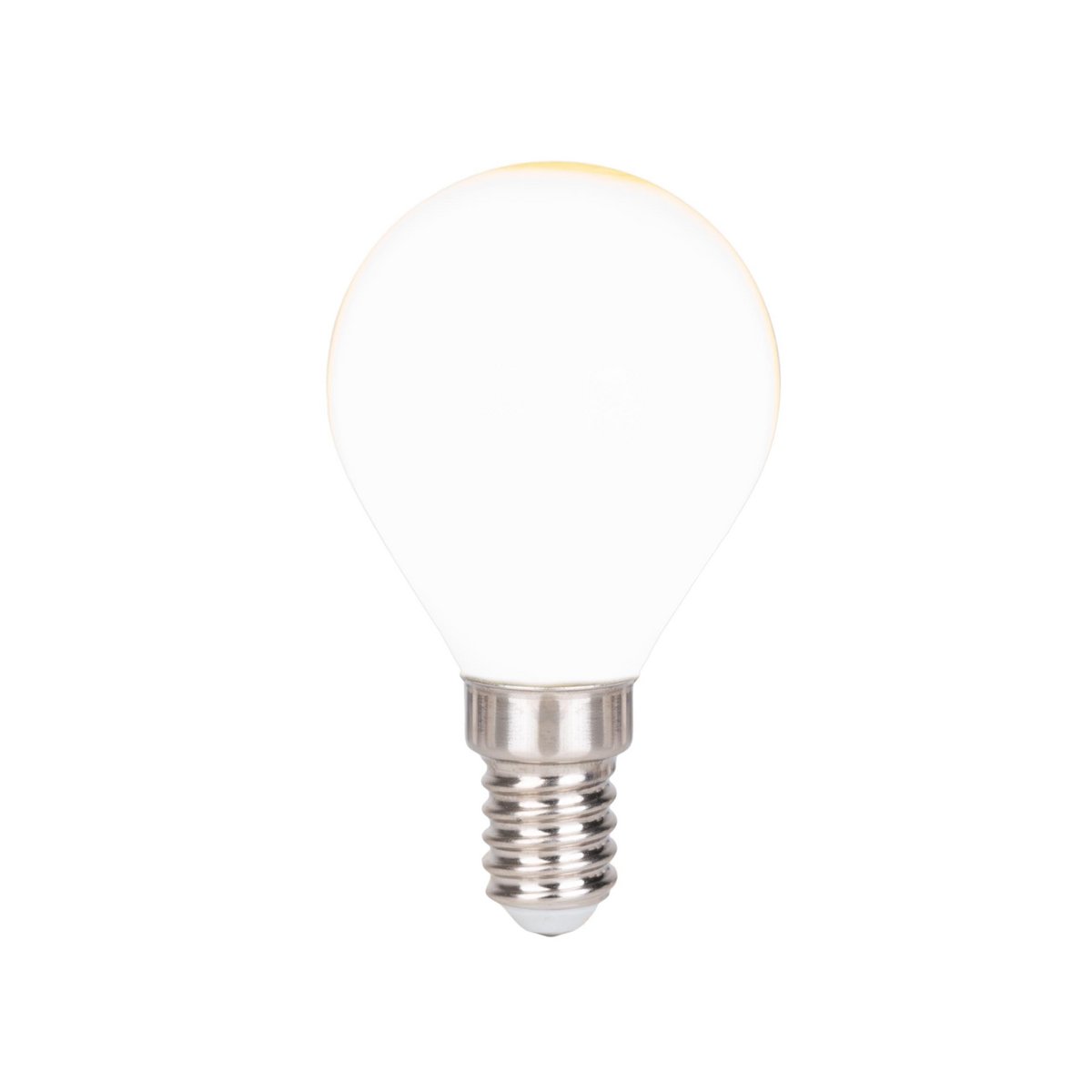 LED-lampenset Peervorm (6-delig) - E14, 4W, Opaalglas