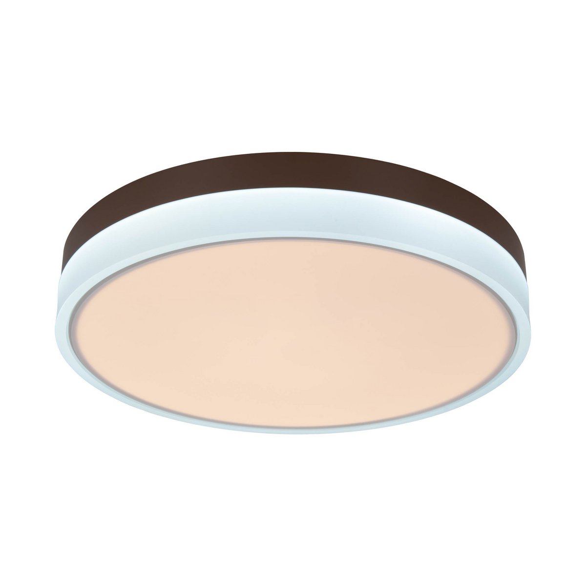 LED Plafondlamp Lola Bruin/Wit - Ø 50 cm (CCT/Nachtlicht)