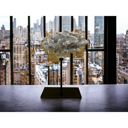 Koraaldecoratie Coral champagnekleur