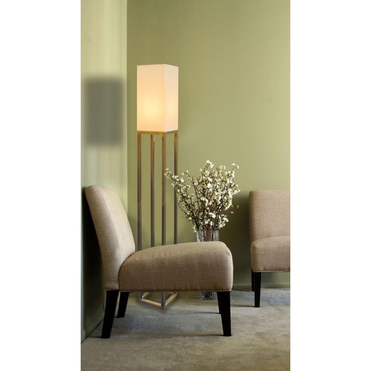 Vloerlamp Alfa Beige - 150 cm