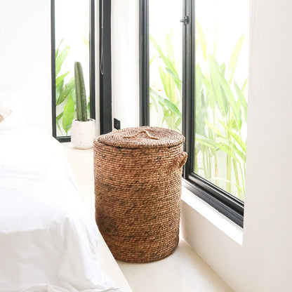 Opbergmand Ikat met Deksel