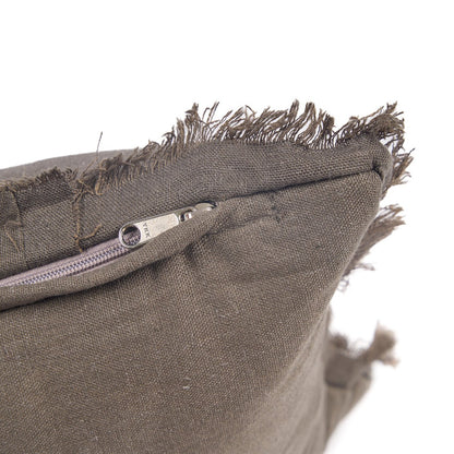 Kussenhoes Smoky vibe grijs - 30x50 cm