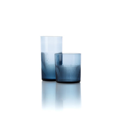 Glazen beker Azure blauw