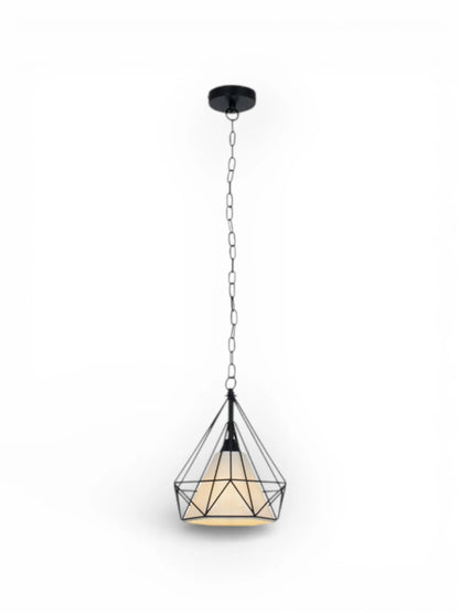 Metalen Hanglamp Alex Zwart - Ø 29 cm