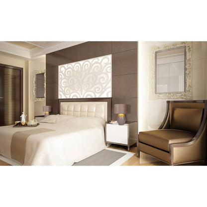 Keramische Tafellamp Bronco Beige/Goud - 39 cm (E14)