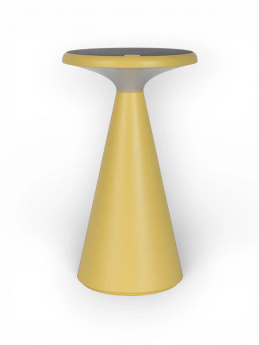 Solar Tafellamp Palu Geel - 20 cm (Binnen/Buiten)