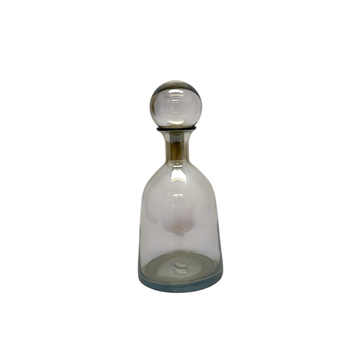 Glazen fles amberkleurig (Set van 3)