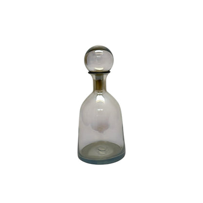 Glazen fles amberkleurig (Set van 3)