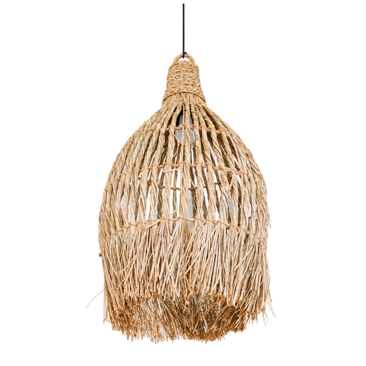 Lampenkap Lampung Zeegras - Ø 40 cm productfoto op witte achtergrond