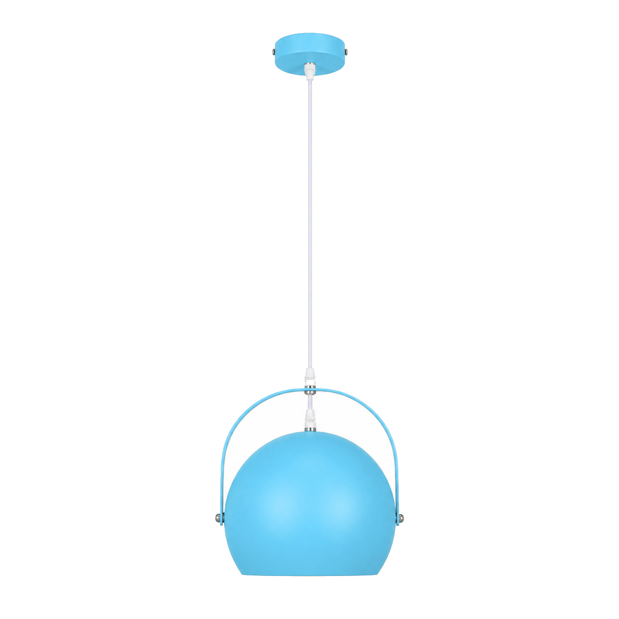 Hanglamp Colorado Blauw Metaal - diameter 25 cm (E27) productfoto op witte achtergrond