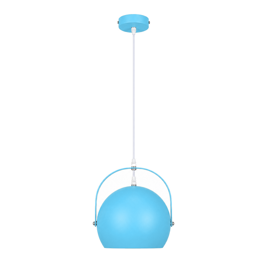 Hanglamp Colorado Blauw Metaal - diameter 25 cm (E27) productfoto op witte achtergrond