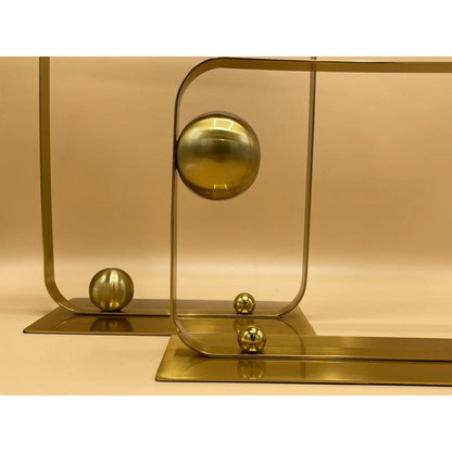 Legering sculptuur B goud - 40 cm