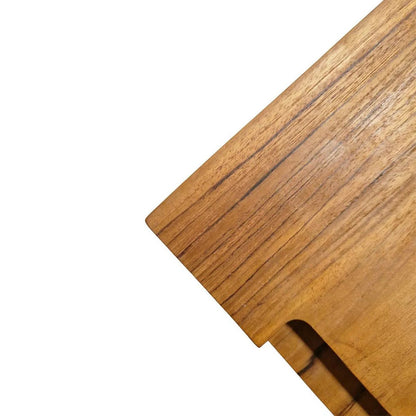 Teakhouten serveerbord naturel