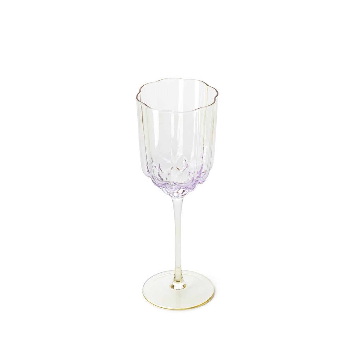 Glazen wijnglas Pink blush roze