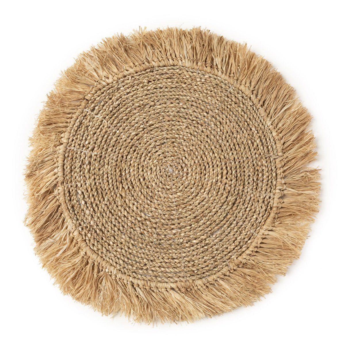 Raffia placemat Seagrass naturel