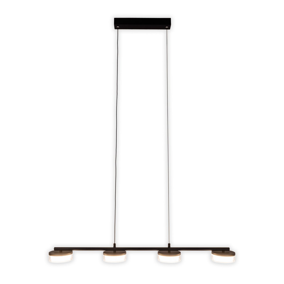 LED Hanglamp Cimo Zwart - 96 cm