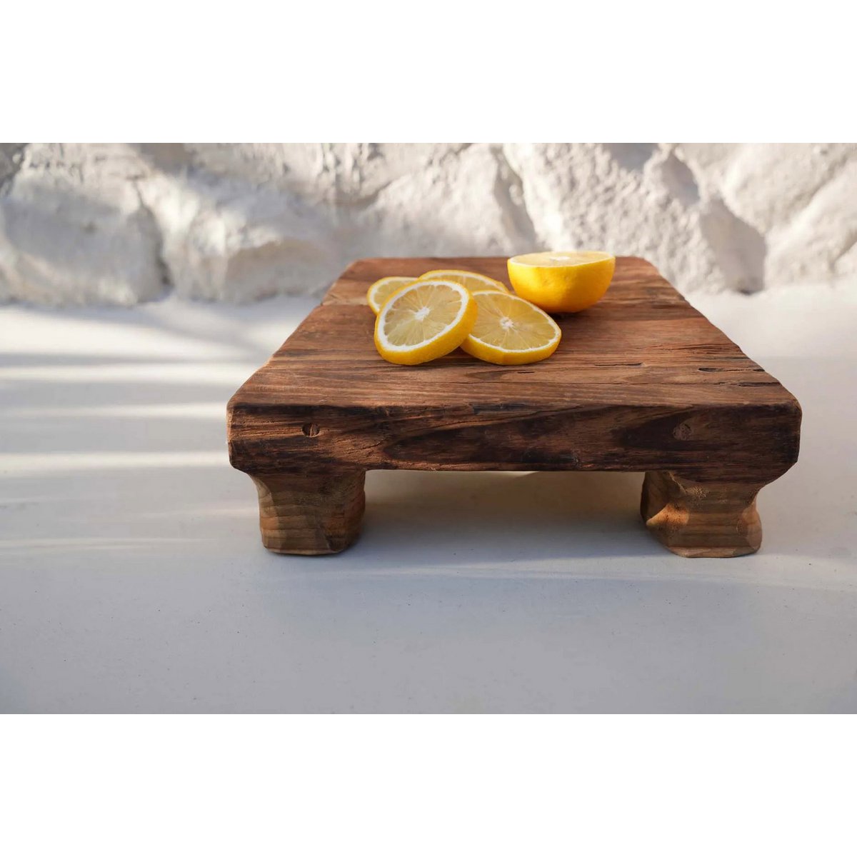 Teakhout dienblad Lekkere naturel