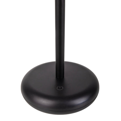Snoerloze Tafellamp Pasi Zwart Touch - 26 cm (Dimbaar)