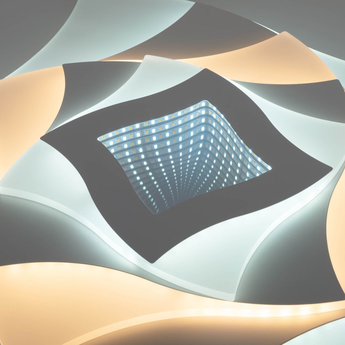 LED Plafondlamp Liora 3D Effect - Ø 48 cm (Afstandsbediening)