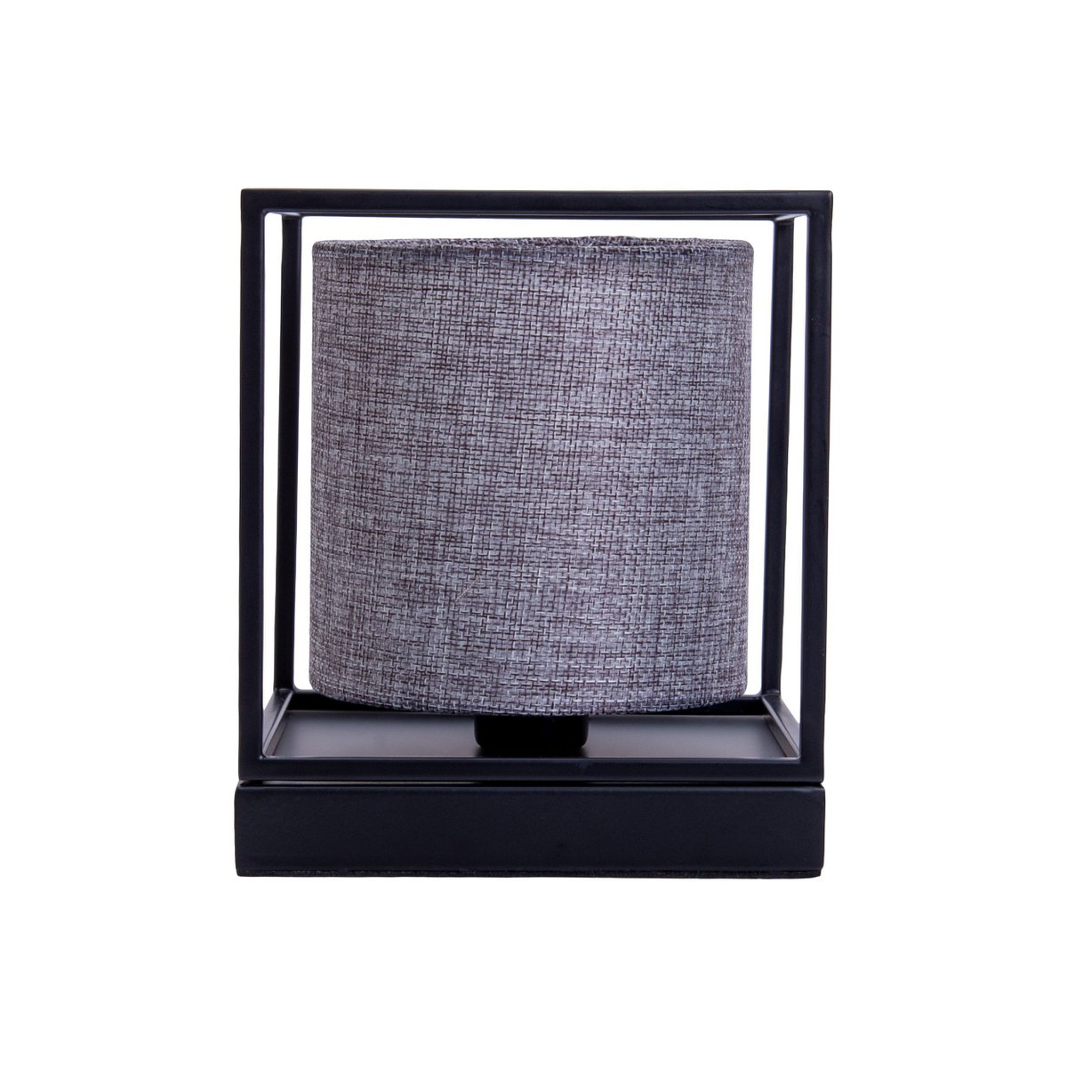 Tafellamp Beta Grijs Metaal/Textiel (E14)