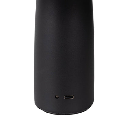 Snoerloze Tafellamp Pilu Zwart/Wit - 16,5 cm (Touch/Dimbaar)