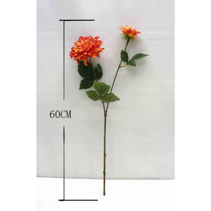 Kunstbloem Dahlia - 60 cm