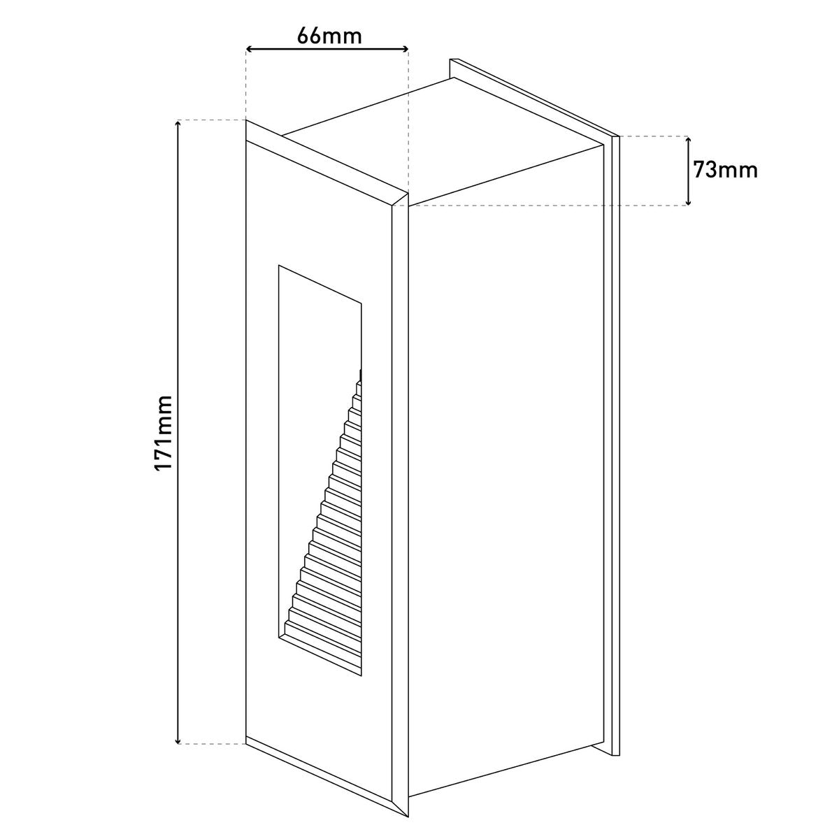 LED Buitenlamp Wand Inbouw Kolari