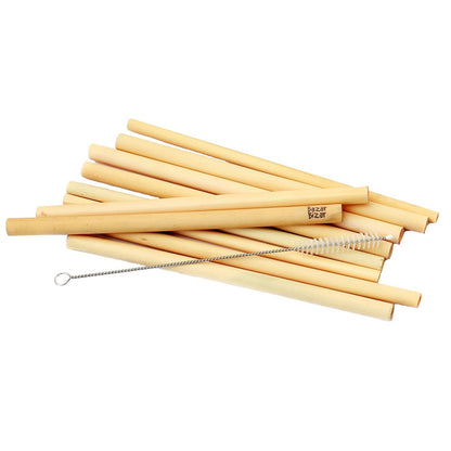 Bamboe rietjes Bamboe natuur (set van 10)