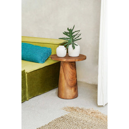 Houten bijzettafel Timber conic naturel - 50 cm