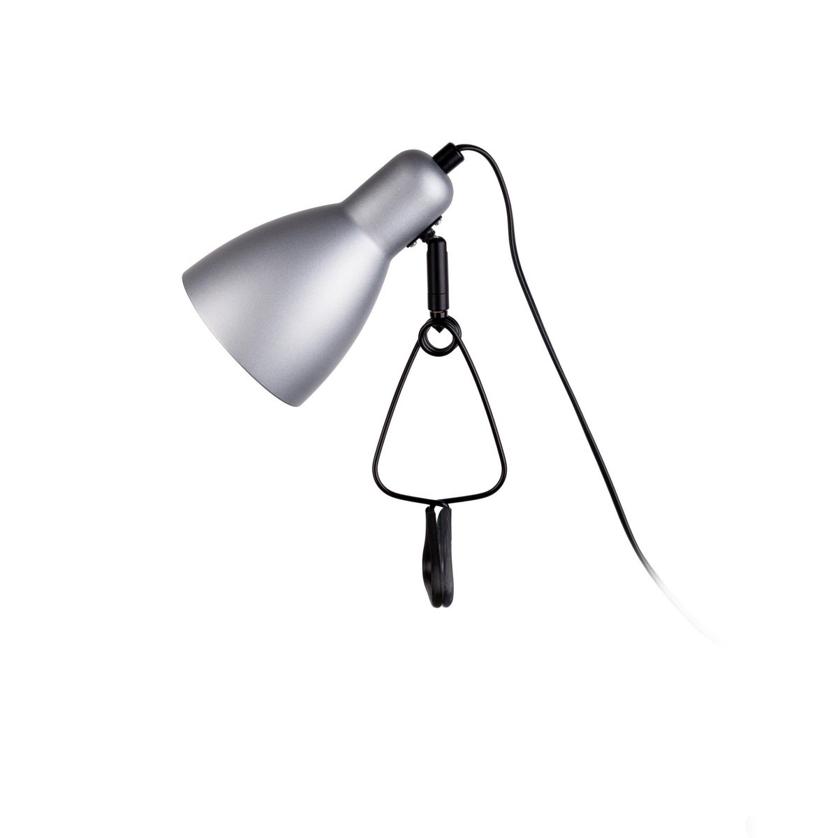 Klemlamp Mara Mat Wit - 28 cm (E14)