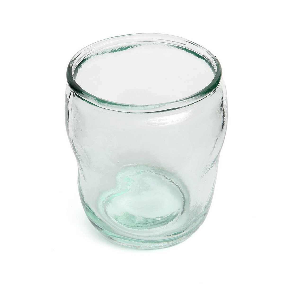 Transparant glas Yang blauw