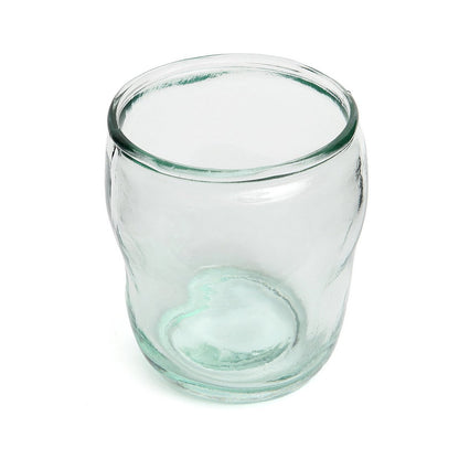 Transparant glas Yang blauw