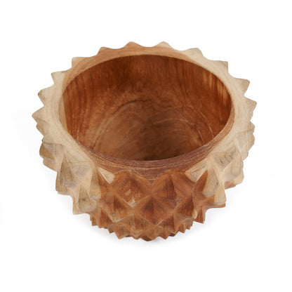 Teakwortel kom Durian naturel
