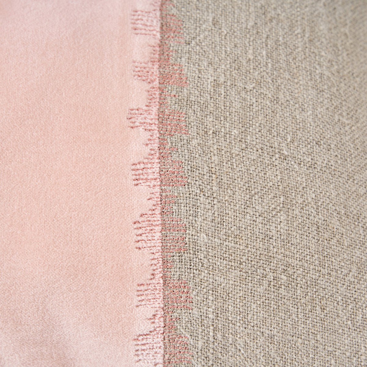 Fluwelen kussenhoes Velvet divorce roze