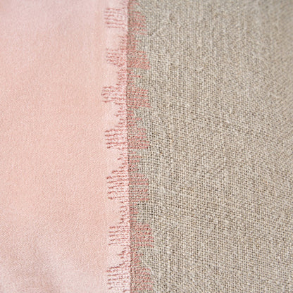 Fluwelen kussenhoes Velvet divorce roze