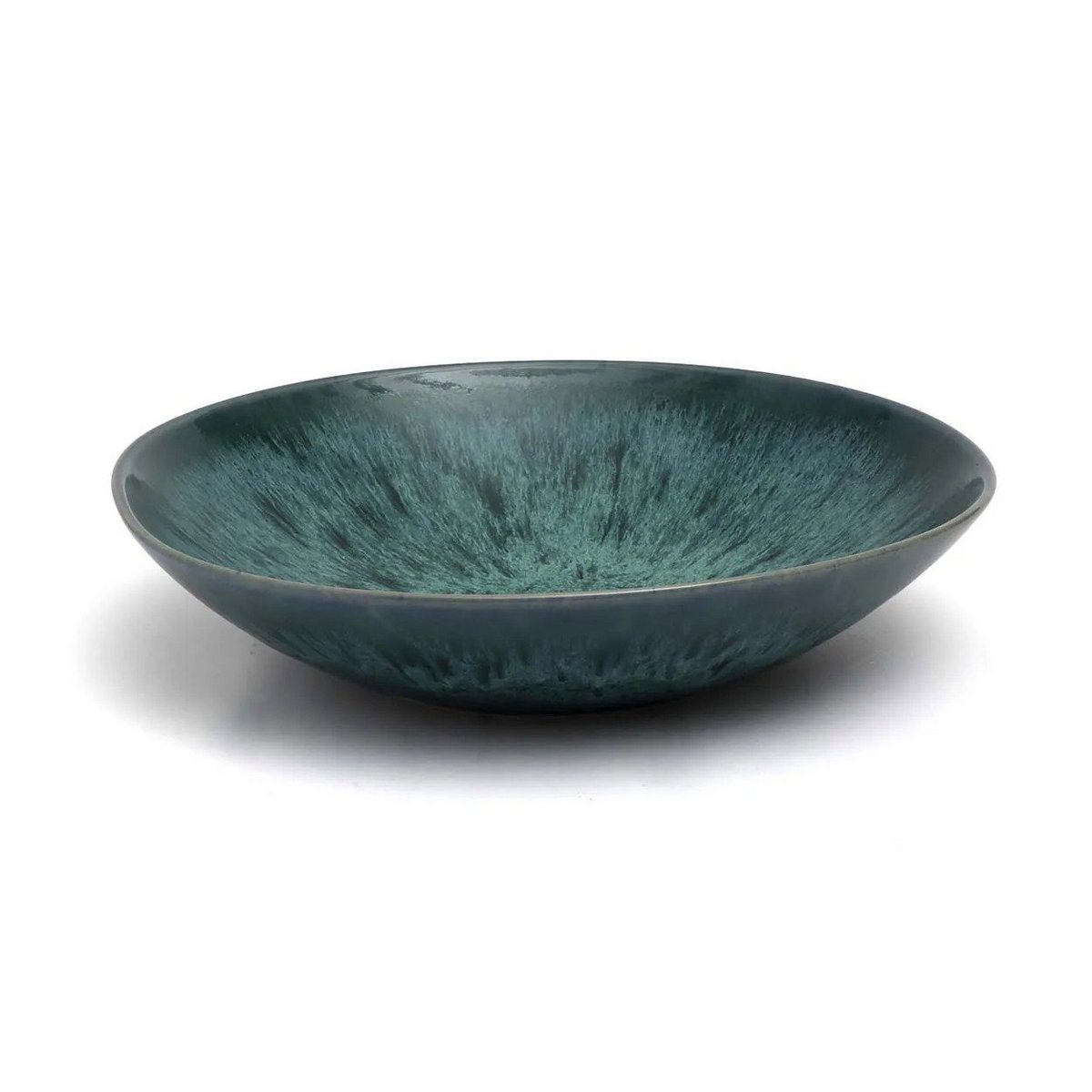 Pastabord Aqua blauw (set van 4)