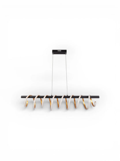 LED Hanglamp Belleza Zwart/Goud - 100 cm