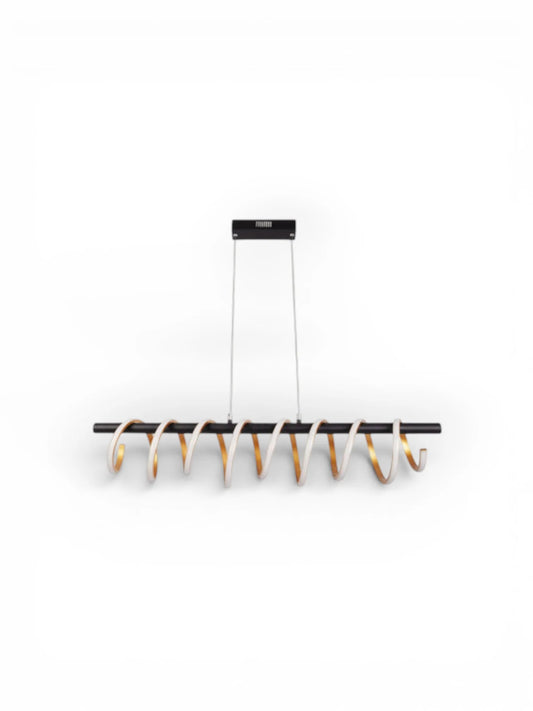 LED Hanglamp Belleza Zwart/Goud - 100 cm