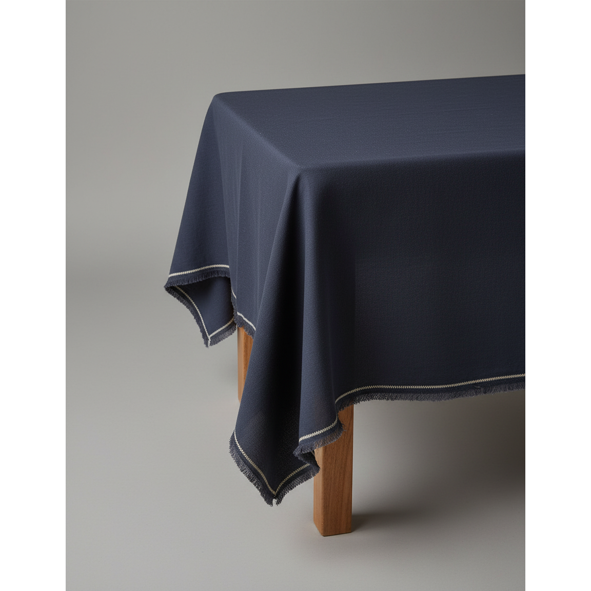 Tafelkleed Toscane zwart naturel