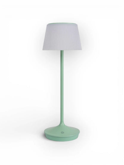 Solar Tafellamp Emmi Mint/Wit - 38 cm (Dimbaar)