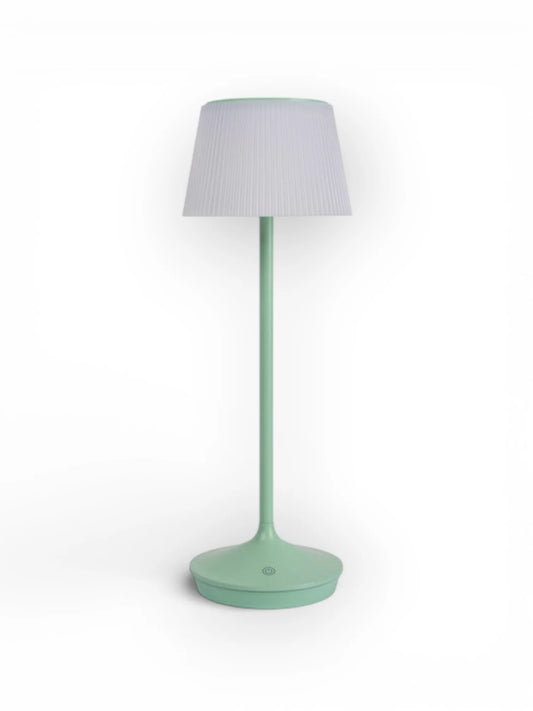 Solar Tafellamp Emmi Mint/Wit - 38 cm (Dimbaar)