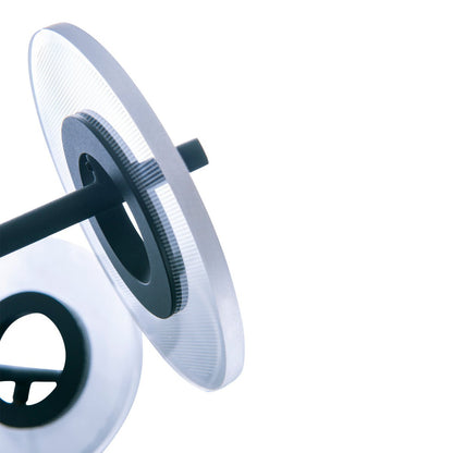 LED Hanglamp Discus Zwart/Wit - Ø 57 cm