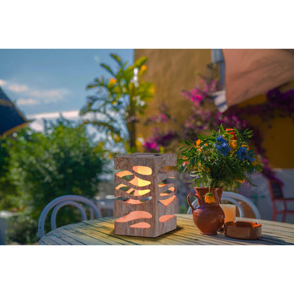 LED Solar Deco Hilda Marmerlook - 20 cm