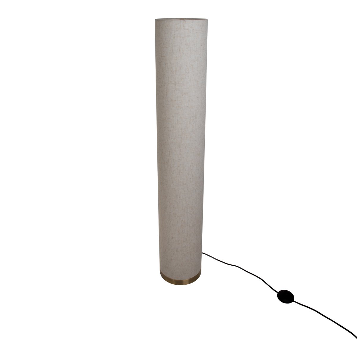 Vloerlamp Beate Natuur Metaal/Textiel - 110 cm (E27)