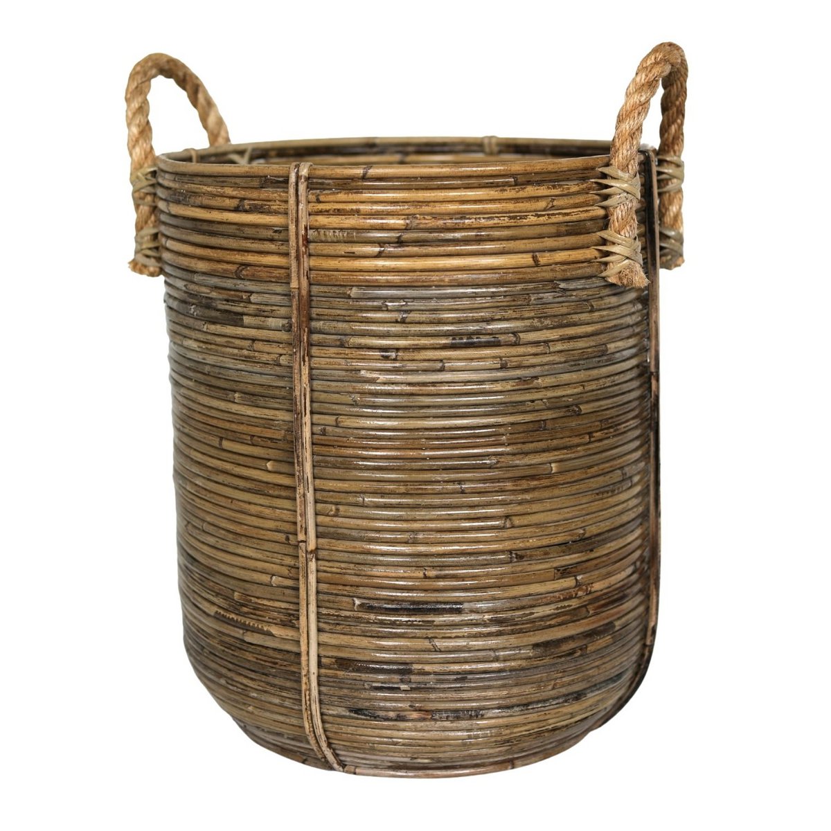 Wasmand Otere Rotan Rond (2 maten)