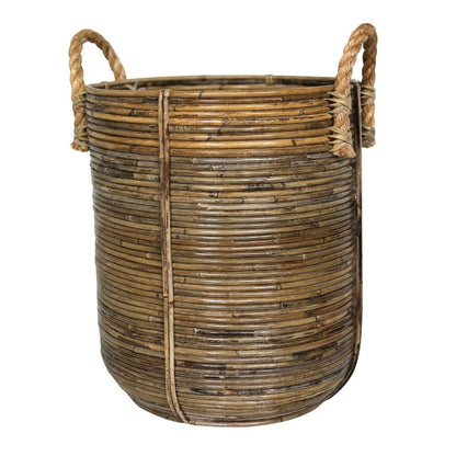 Wasmand Otere Rotan Rond (2 maten)