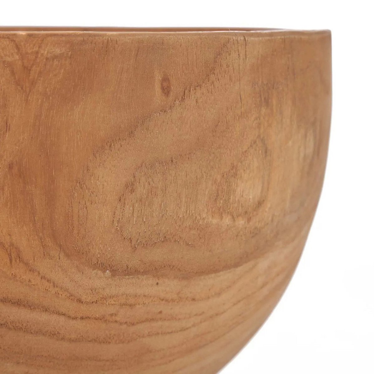 Teakhout schaal Zen bowl naturel